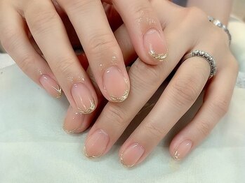 アバネイル 藤が丘(AVA NAIL)/【先端ミラーネイル】