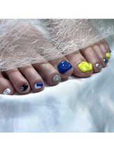 エイミーユア(Eimmy Yua)/ぽこぽこチグハグネイル