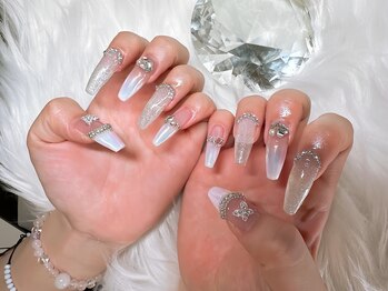 リンネイル 新大久保店(Rin Nail)/#待ち込みデザインOK　#付け放題