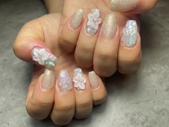 ジェルデザインフリー5本アート