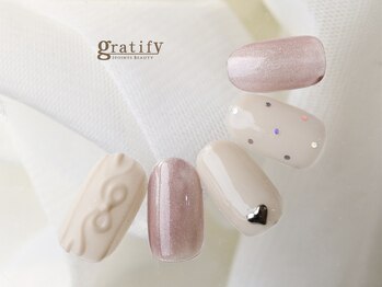 トレンド♪リボン×ニットネイル