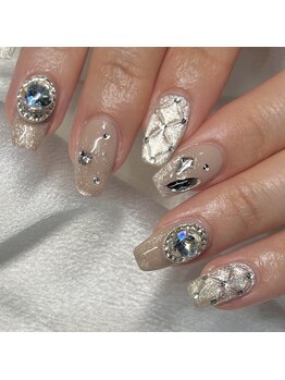 nail & eye Ai:Ne海老名【長さ出し/持ち込み/まつげパーマ/眉毛】/ジェルデザインやり放題