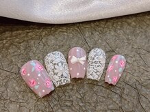 ネイルサロン リン(Lin)/バラレースネイル