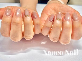 ナオコネイル(Naoco Nail)の写真/日常を彩る大人上品ニュアンスネイルをご提案♪お任せオーダーメイドやアレンジデザインも人気です♪