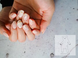 クリスタルツリー&リースネイル