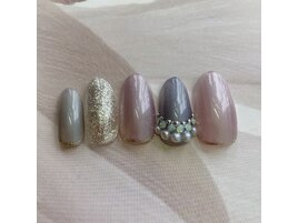 ウェディングデザインネイル