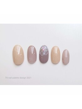 ティーケーネイルパレット/フラワー デザインコースA