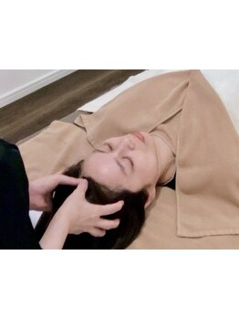 ヘッドスパで癒されたい