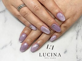 c-42 パープルマグネットネイル