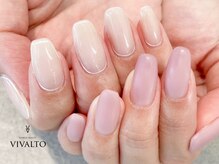 ワールド ビューティ ヴィヴァルト 宝塚店(WORLD BEAUTY VIVALTO)/スモーキーピンク/パラジェル