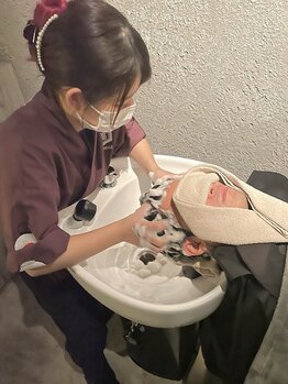 整(totonoi)の写真/疲労が溜まりやすい首肩のケアはもちろん、気になる箇所のケアもお任せ【シャンプー&ヘッドスパ75分¥8400】