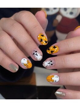 アモールビューティー 新宿店(Amor Beauty)/ハロウィンアートネイル