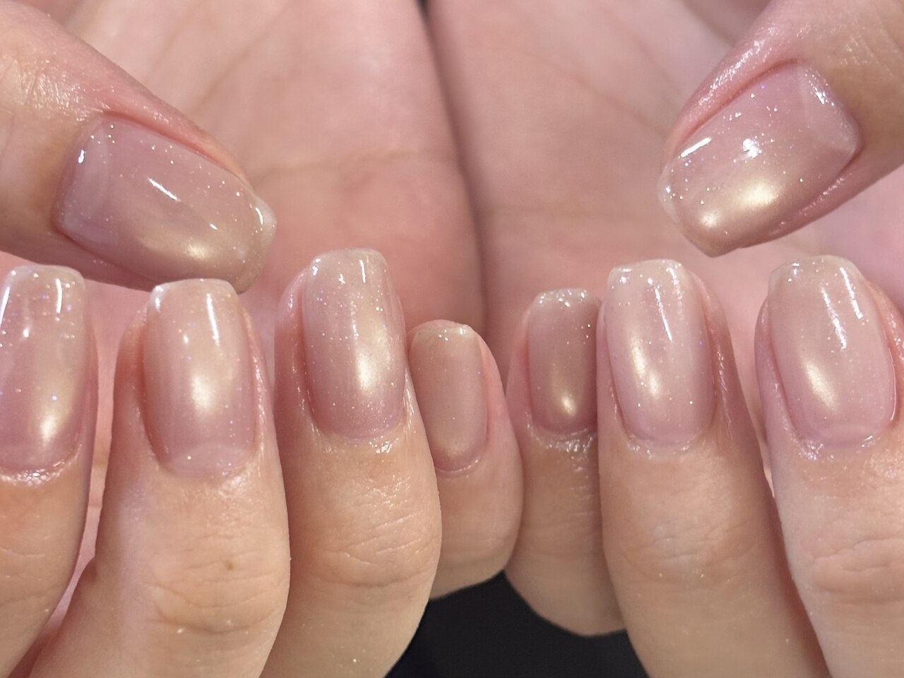 【HAND】マグネットorフラッシュネイル　\6,800