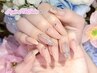 【持ち込み】60分限定4本アートデザインコース☆2個パーツ付き￥7590→￥6980