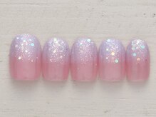 ノーネイル 大宮(NO NAIL)/オーロラグラデ ￥4990