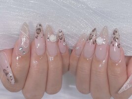 秋/レオパート¥池袋ネイル