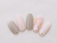 プルトワ(pourtoi)/大理石ネイル☆