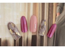 エムスラッシュ フィール 東戸塚店(M.SLASH)/大人カワイイニュアンスネイル