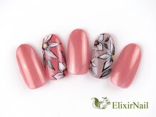 エリクサーネイル 池袋(Elixir Nail)/定額b カジュアル/クーポン使用
