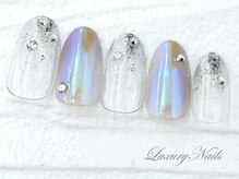 ラグジュアリーネイルズ カワグチ(Luxury Nails Kawaguchi)/うるうる*ラメグラ
