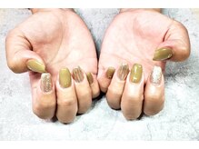 スリーレイ(Threeray)/秋ネイル &nbsp;持ち込み