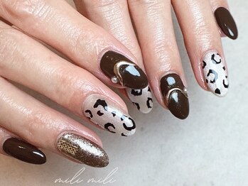 ミリ ミリ(mili mili)/レオパード ネイル