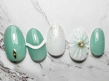 ネイルブレイク リリア(Nail Break lilia)/【初回オフ無料】フラワーネイル