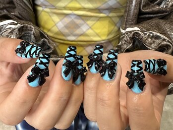 エイチ ネイル(H nail)/リボンネイル