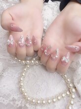 ローラネイル(Roller nail)/ジェルストーン乗せ放題¥7500