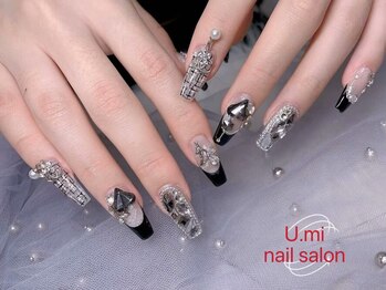 ユミ(U mi)/チップ長さ出し>アートやり放題