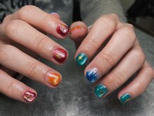 オムネイル 渋谷(HOMME NAIL)/持ち込みネイル ¥9.000