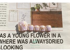 オーロラリボンネイル☆