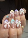 春ネイル