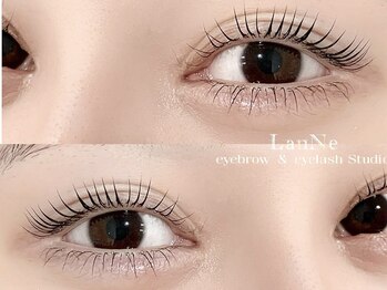 ランネ 高田馬場店(LanNe)の写真/作り込みすぎない自然な可愛さ♪目元に馴染むデザインで、ナチュラルなのに印象的な目元へ