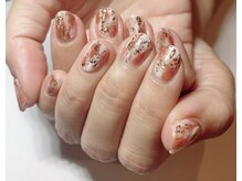 ネイルサロン リスタ(Rista)/ニュアンス　箔　選べるアート