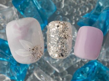 ルシェルネイル ゼゼ(Le Ciel Nail zeze)/オフ込定額フットジェル