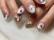 サロンドフォーエイチ(salon de 4H)/こっくりカラーで秋冬フラワー