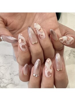 グリーディ(greedy)/バレンタインネイル