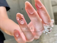 ミルズ オモテサンドウ(MILS omotesando)/クマちゃんネイル（アート別途）