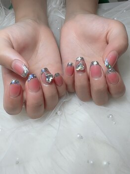 ティプラスネイル 木場(T+Nail)/ガラスフレンチ