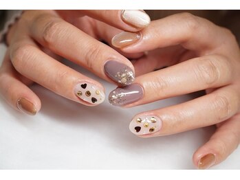 ネイルサロン マリング(Nail Salon Maring)/☆ハートホロ×マグネット☆