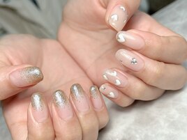 可愛さキラキラネイル