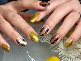 レオパードネイルでお洒落に★
