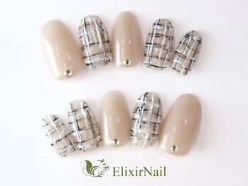 エリクサーネイル 神田(Elixir Nail)/シンプル / クーポン使用