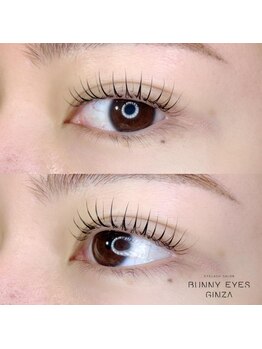 バニーアイズ 銀座店(Bunny eyes GINZA)/Wトリートメントラッシュカール