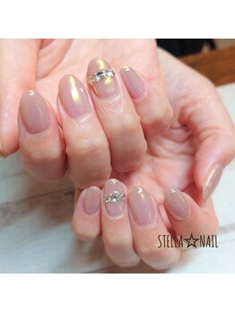 ステラネイル(STELLA☆NAIL)/ホワイトオーロラミラー