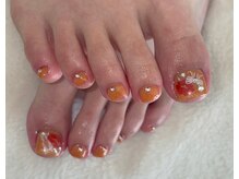 シュガーネイル(Sugar nail)/親指2本アート