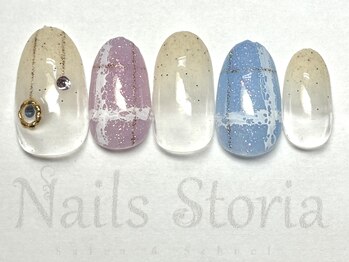 ネイルズ ストーリア(Nails Storia Salon&School)/シンプルデザイン