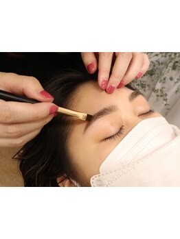 アイブロウメニューがあるサロン