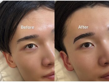 ジレース オモテサンドウ(JILEYES omotesando)/眉毛/眉毛パーマ/メンズ眉毛